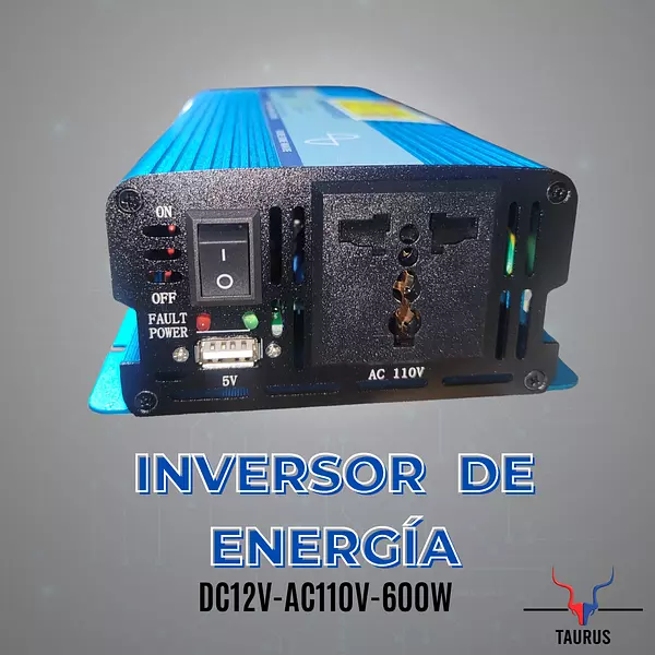 Inversor Onda Pura 600w 12v