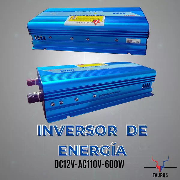 Inversor Onda Pura 600w 12v