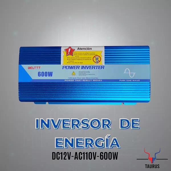 Inversor Onda Pura 600w 12v