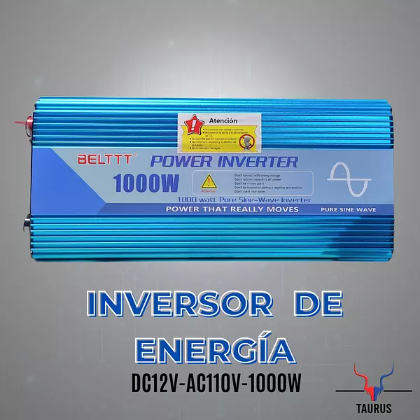 Inversor Onda Pura 1000w 12v Bellttt