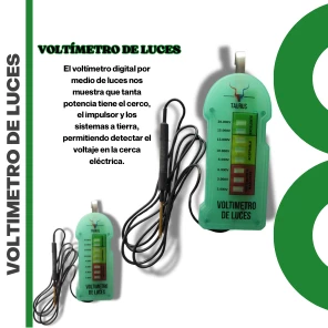 VOLTIMETRO DE LUCES