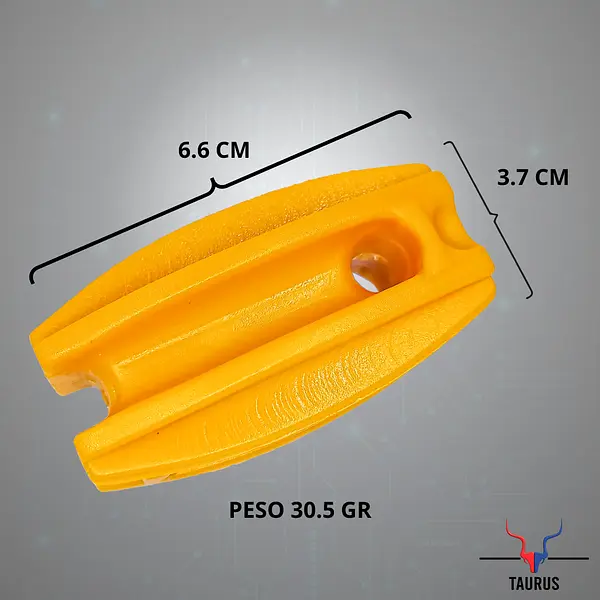 Aislador Principio Fin Ovalado