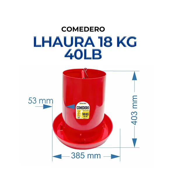 Comedero Aves R18