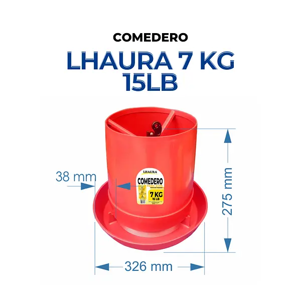 Comedero Aves X 7 Kilos