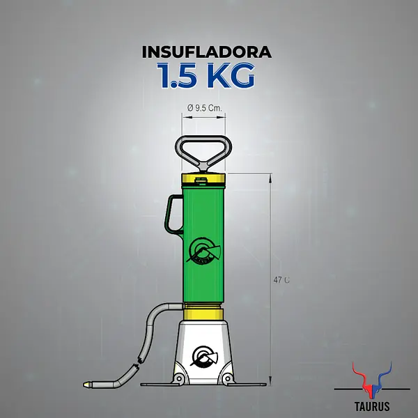 Insufladora 1.5 Kilos