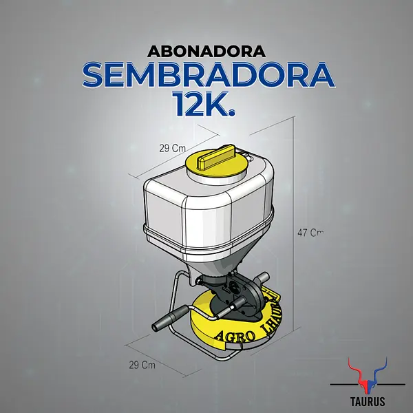 Abonadora Sembradora 12k