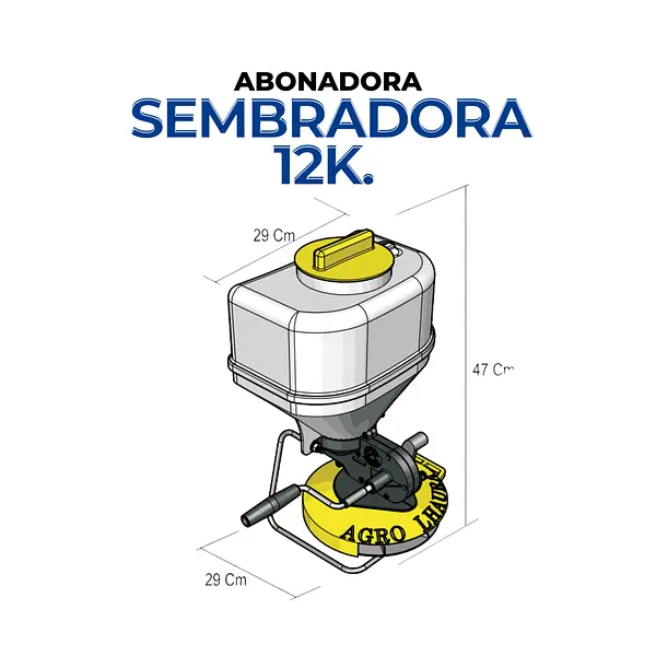 Abonadora Sembradora 12k