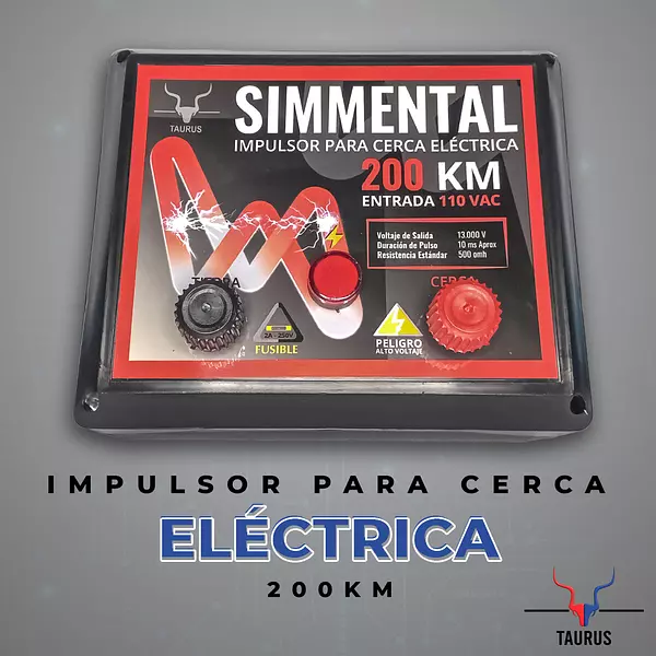 Impulsor Cerca Eléctica Simmental 200 Km
